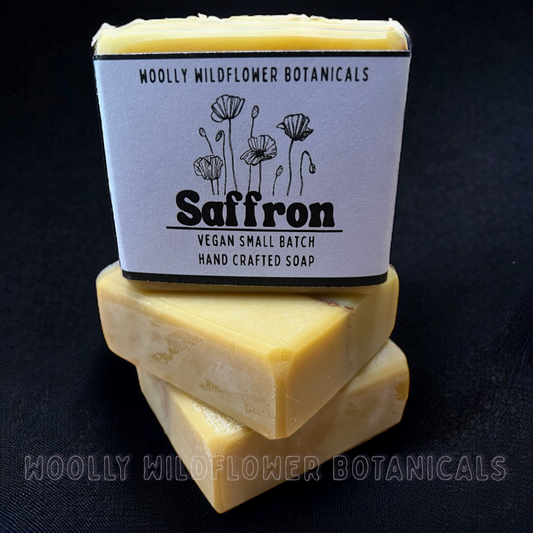 SAFFRON- organic bar soap