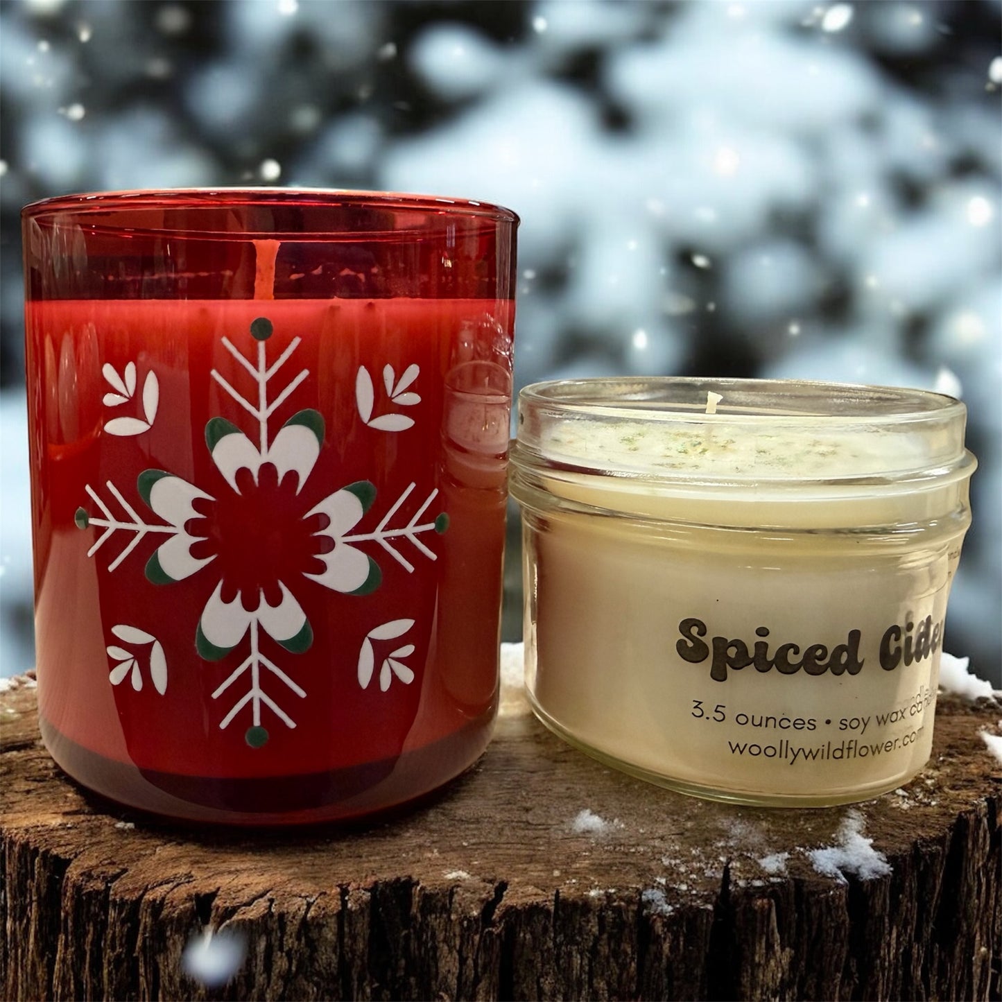 SPICED CIDER soy wax candle
