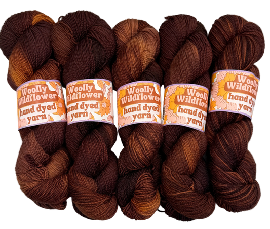 QUAD SHOT MOCHA LATTE sw sock yarn