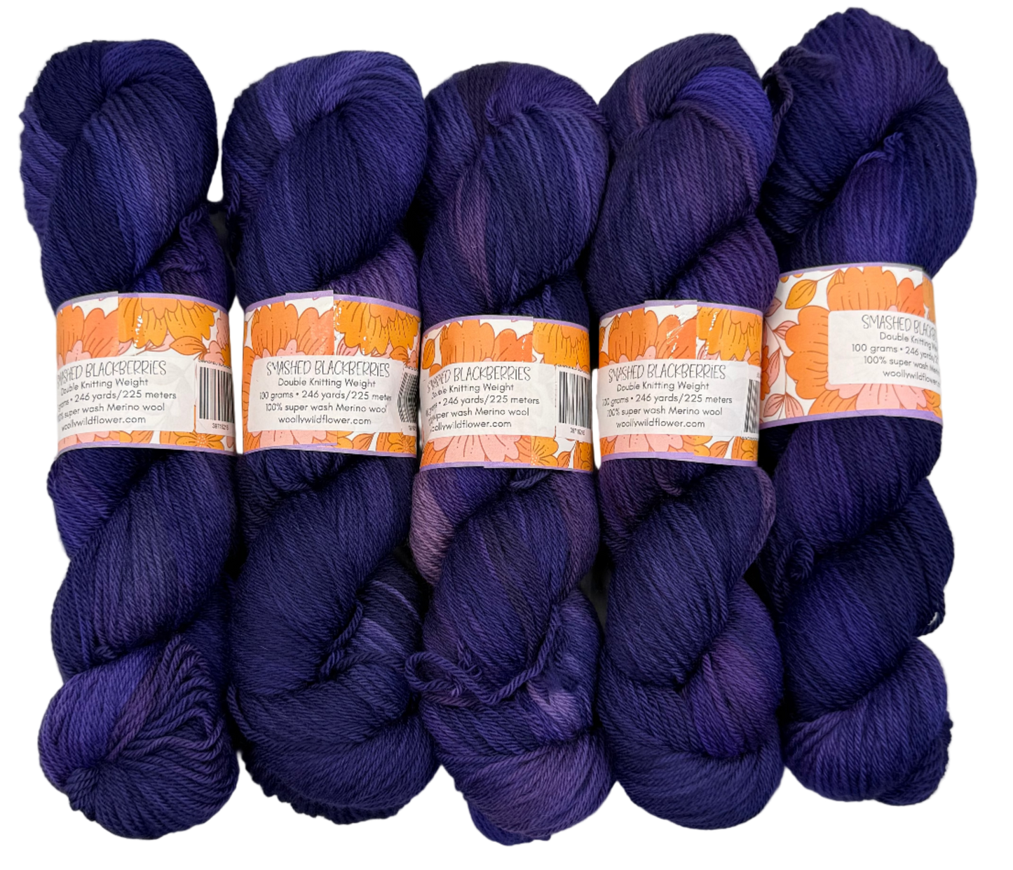 SMASHED BLACKBERRIES sw DK yarn