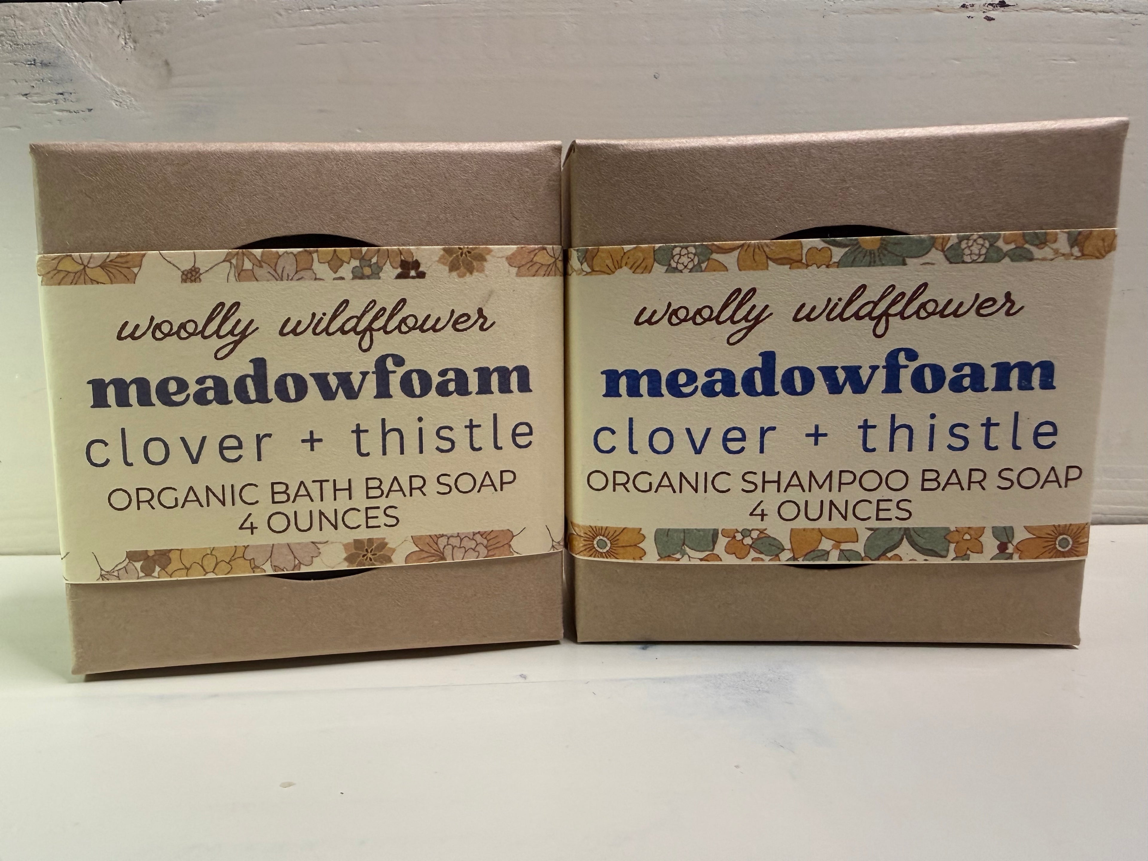 MEADOWFOAM organic shampoo bar soap