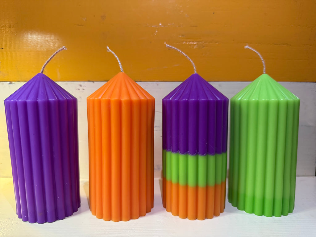 Candles: 9.5 ounce pillar