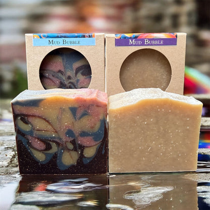 MUD BUBBLE vegan shampoo bar