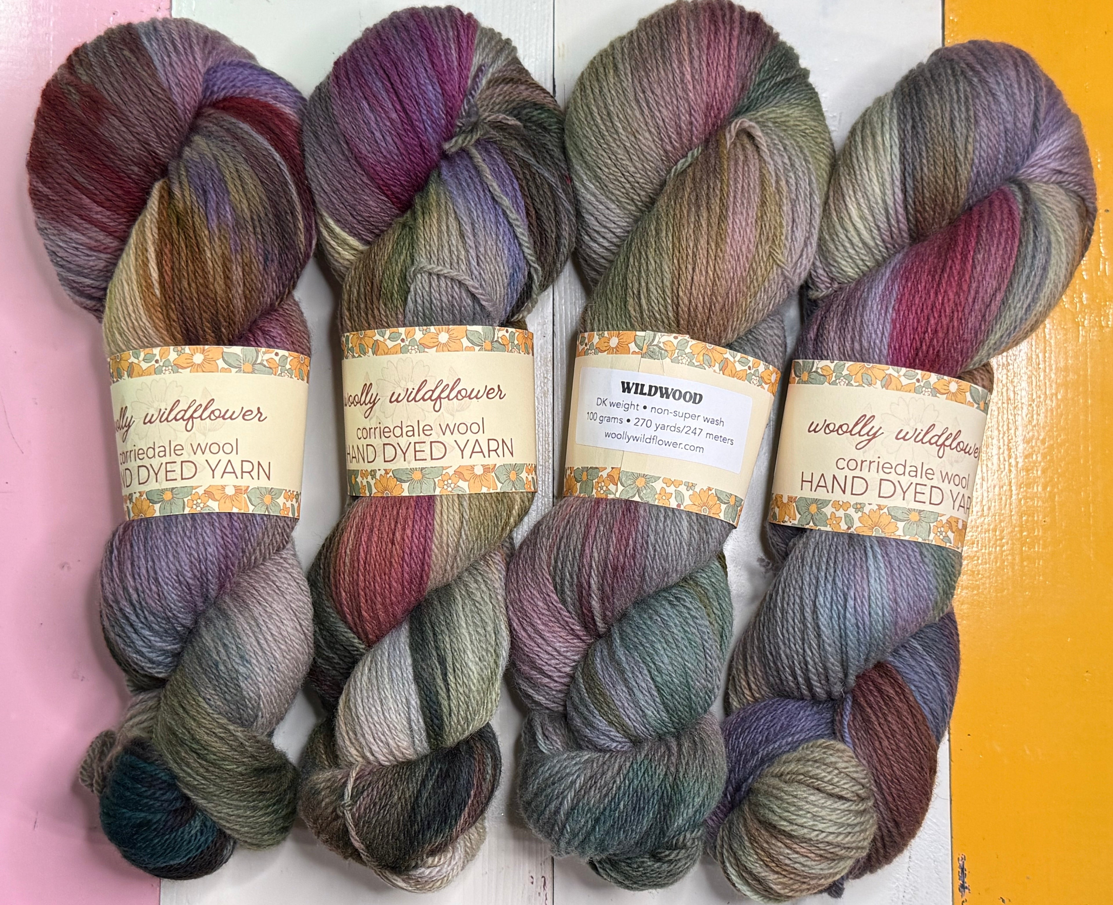 WILDWOOD corriedale DK yarn