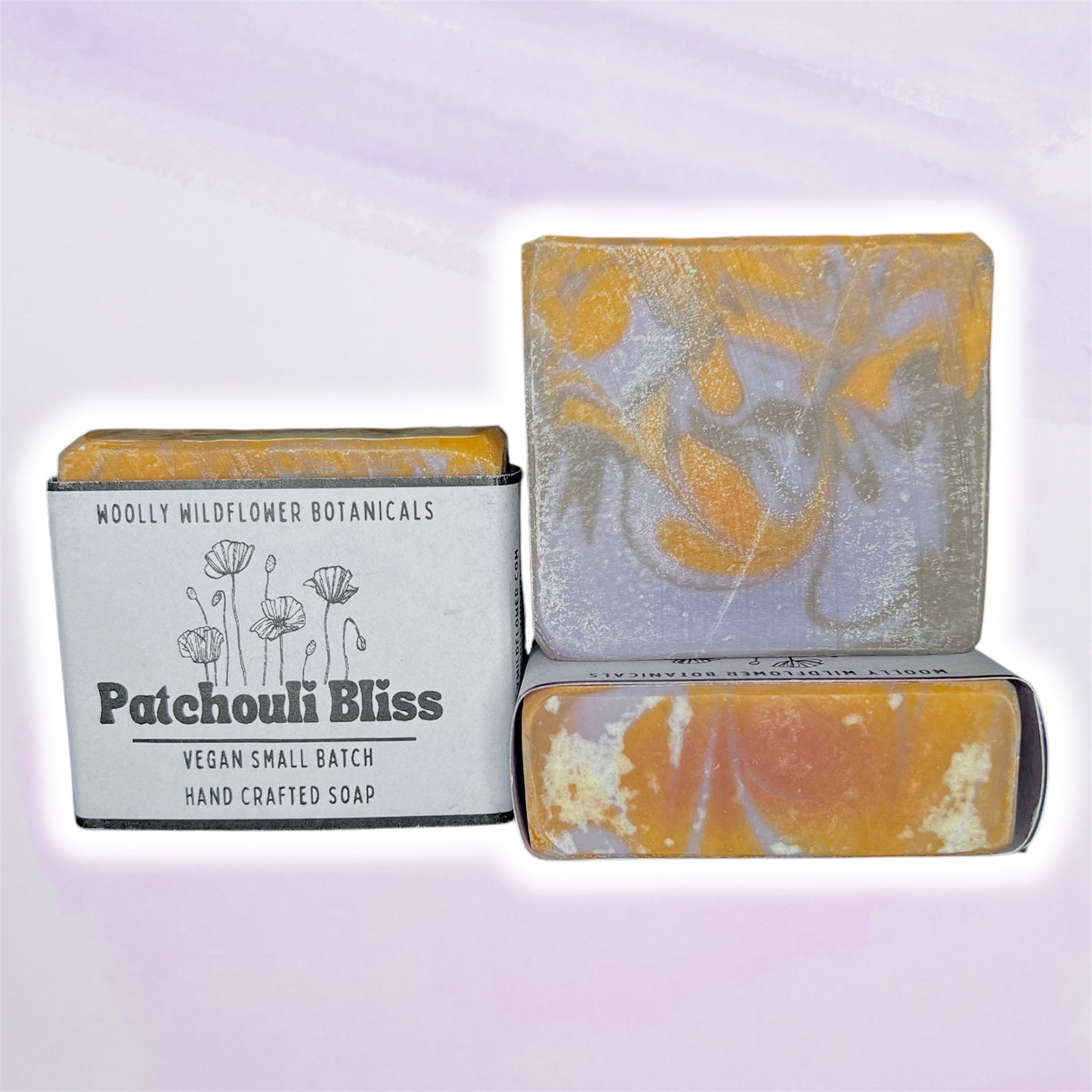 PATCHOULI BLISS EO cocoa + shea soap