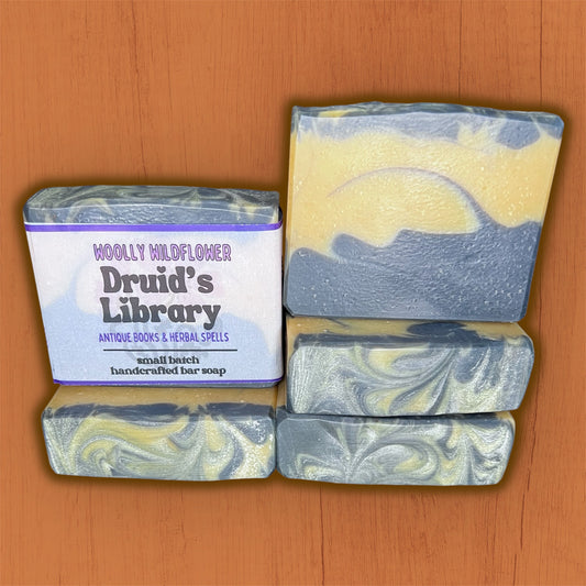 DRUIDS LIBRARY olive + shea soap