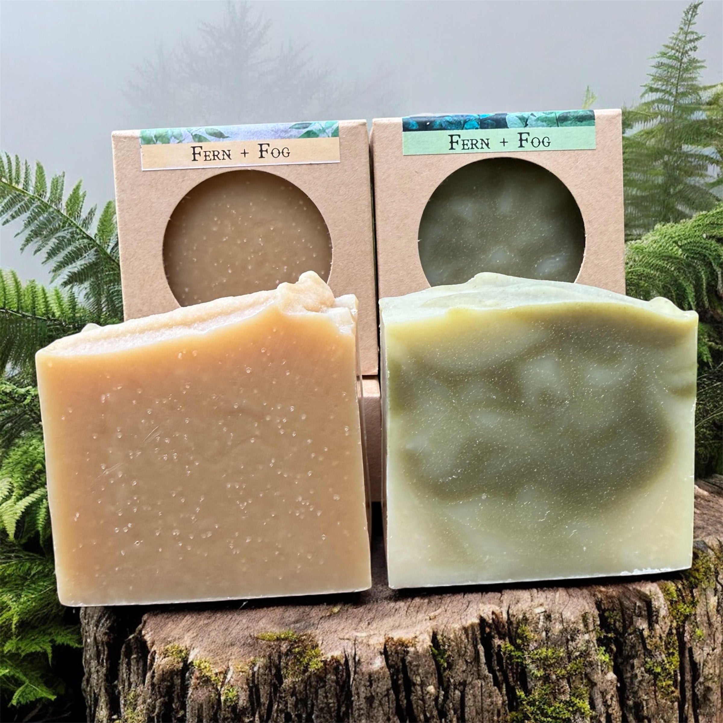 FERN + FOG vegan bar soap