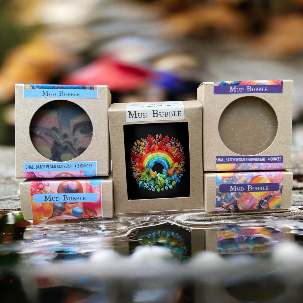 MUD BUBBLE vegan bar soap