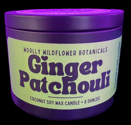 GINGER PATCHOULI - 8 oz candle