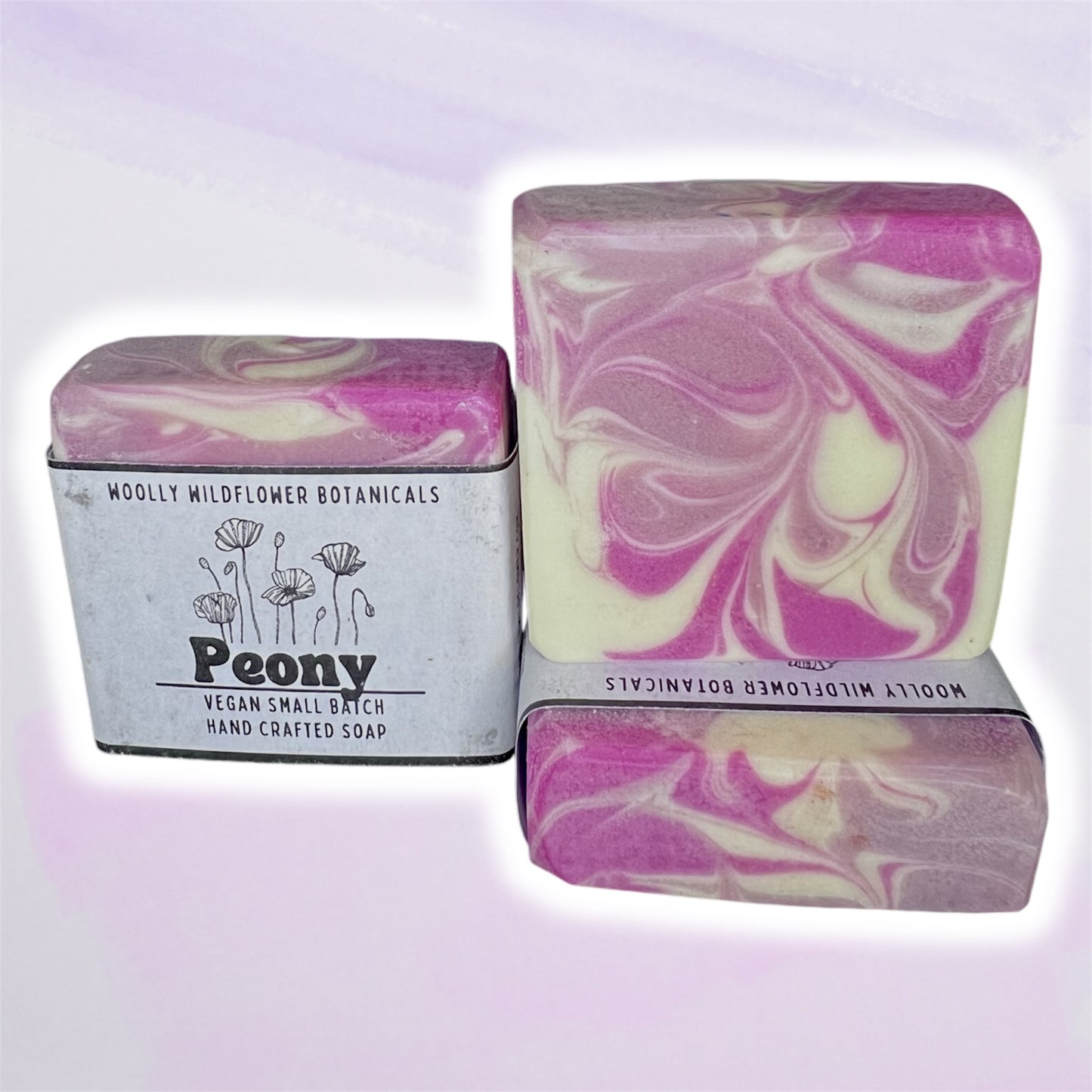 PEONY cocoa + shea soap