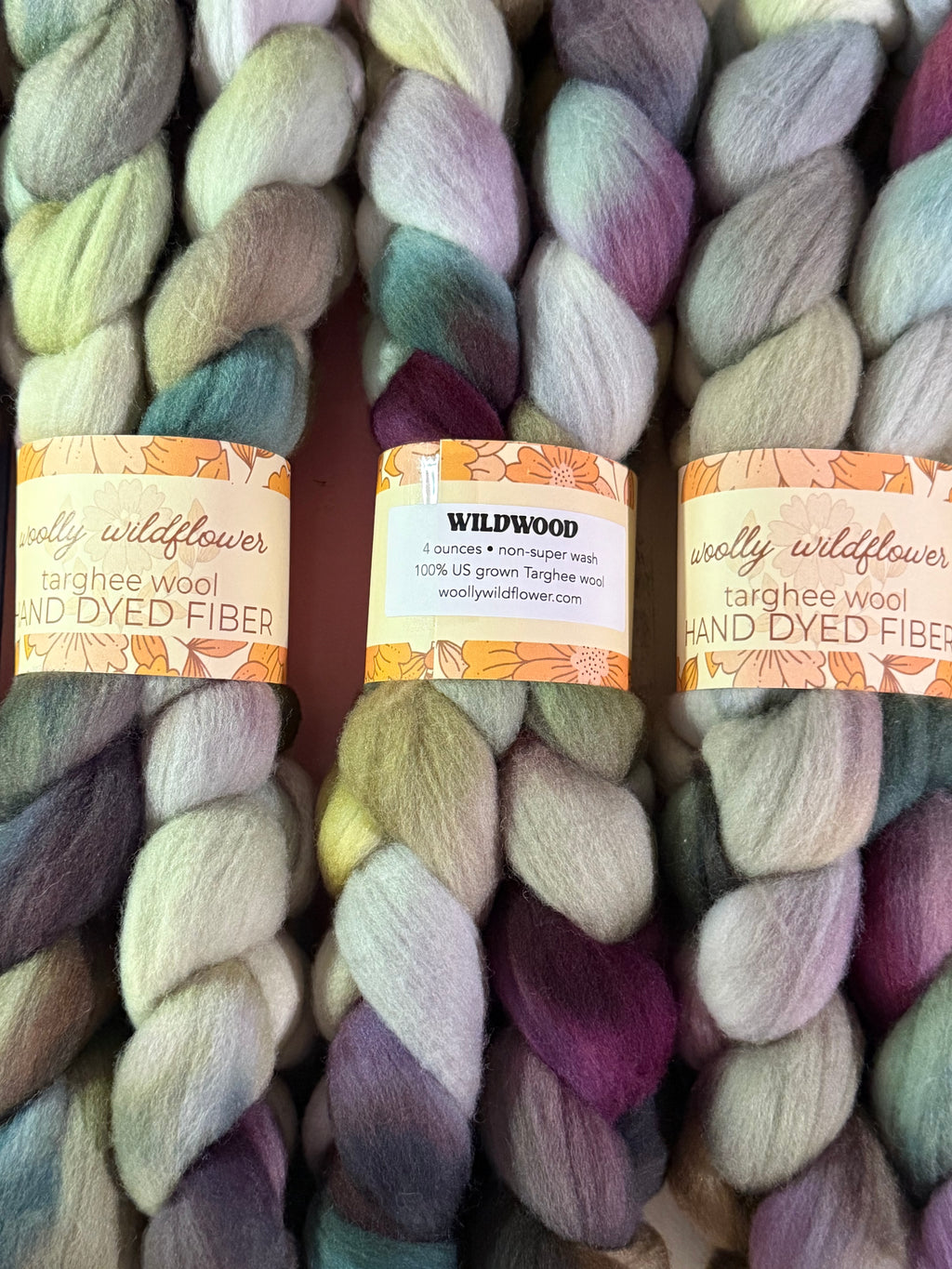 WILDWOOD Targhee fiber