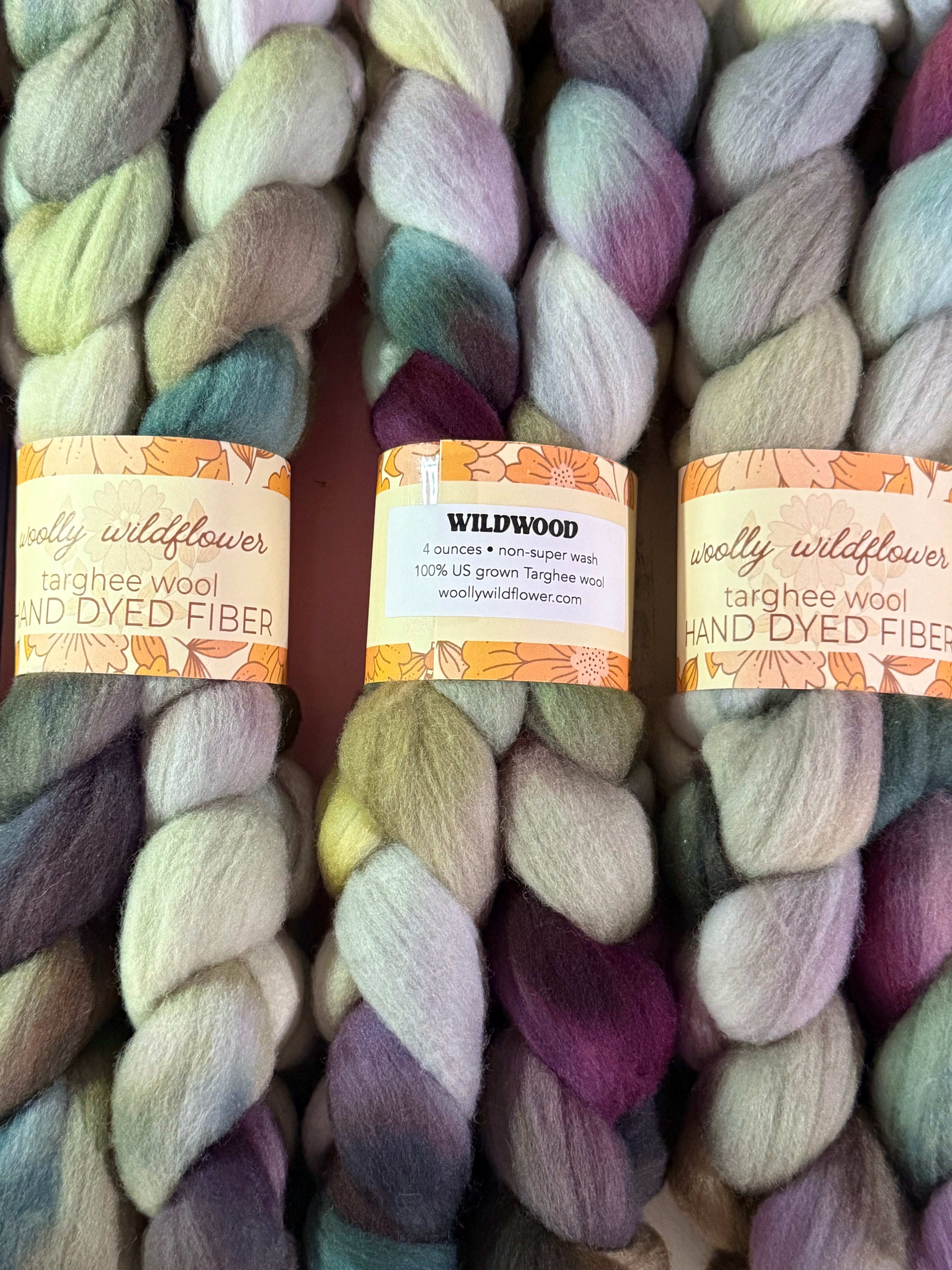 WILDWOOD Targhee fiber