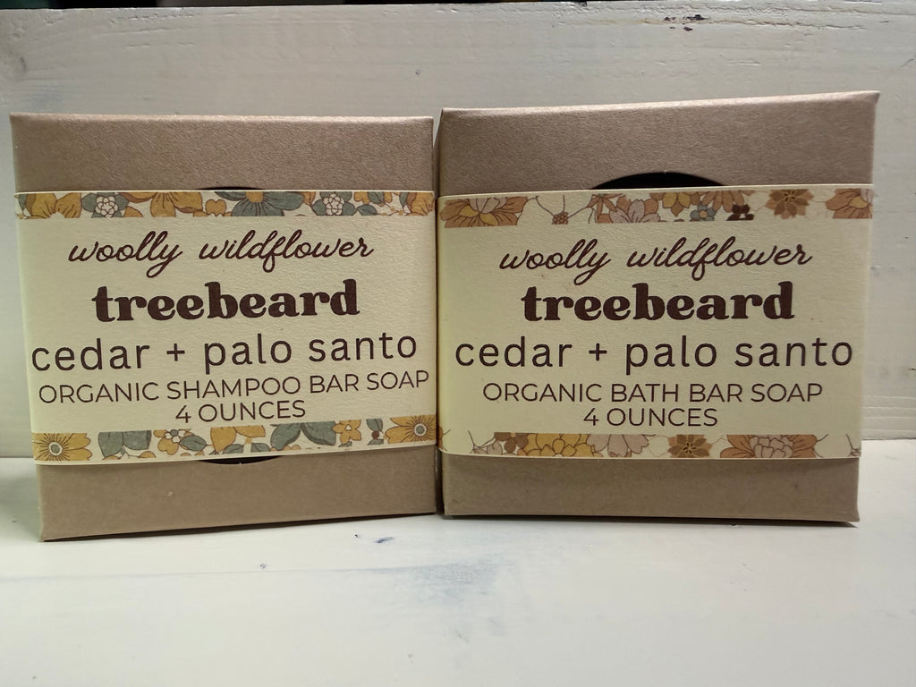 TREEBEARD organic bath bar soap