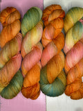 SONORAN SUNSET organic Merino worsted yarn