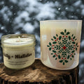 HOLLY + MISTLETOE soy wax candle
