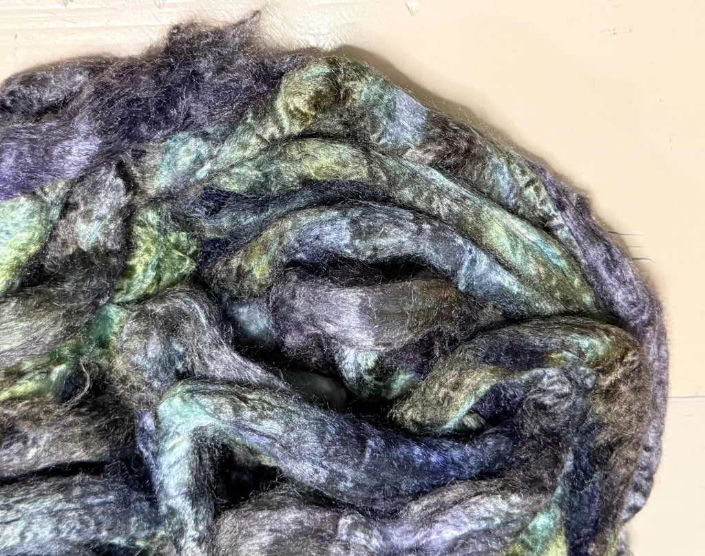 INTO THE DEEP Tussah silk fiber
