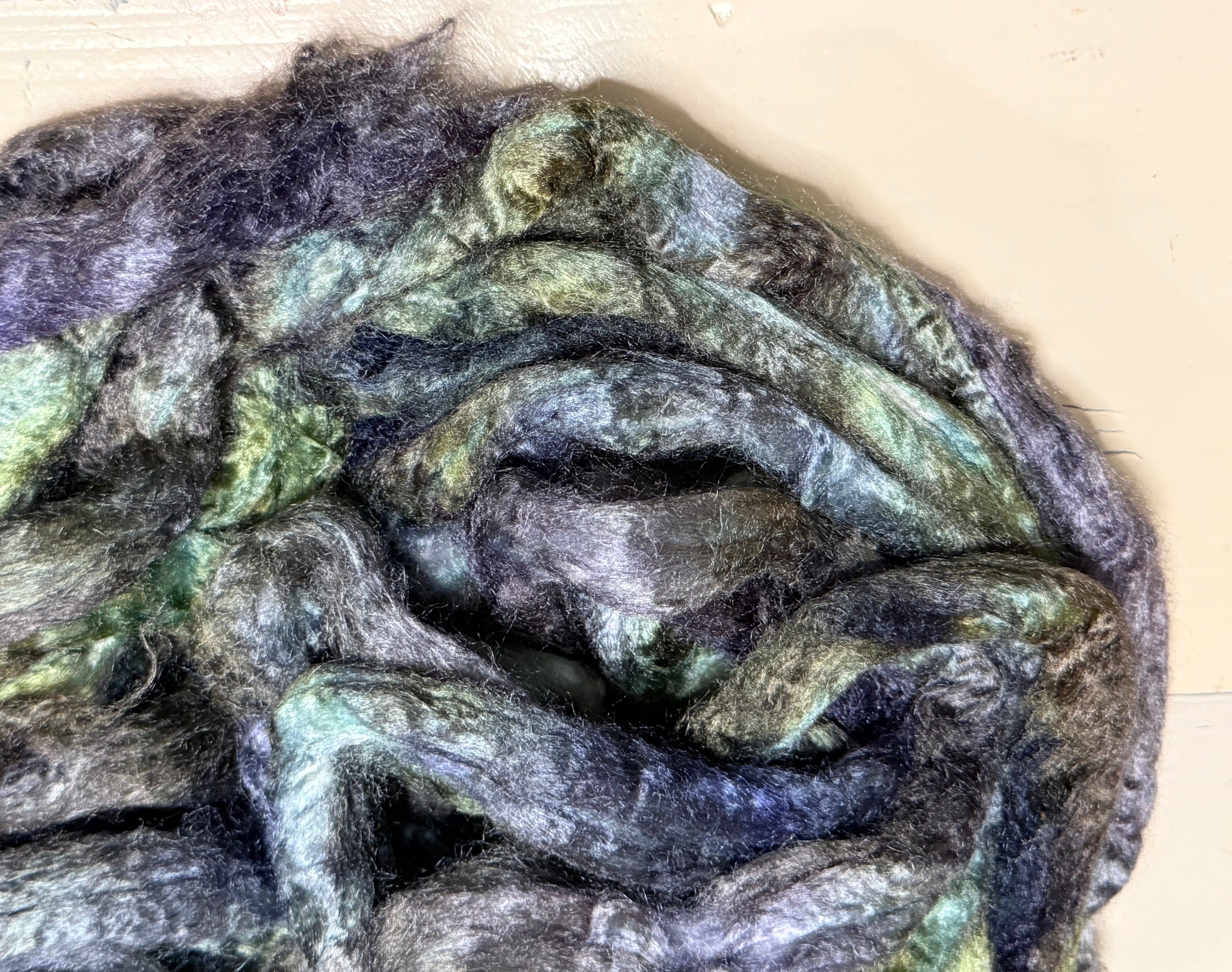 INTO THE DEEP Tussah silk fiber