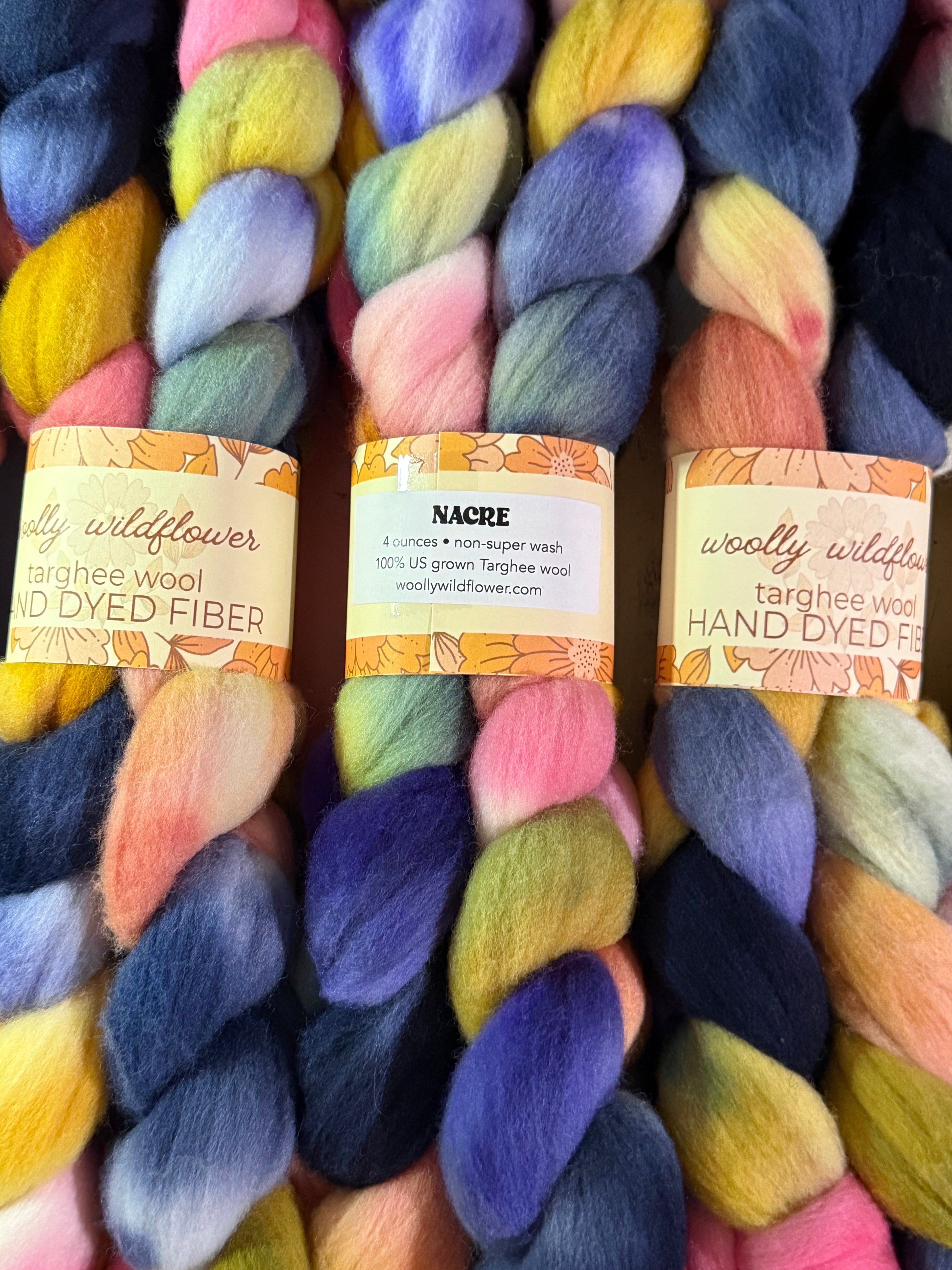NACRE Targhee fiber