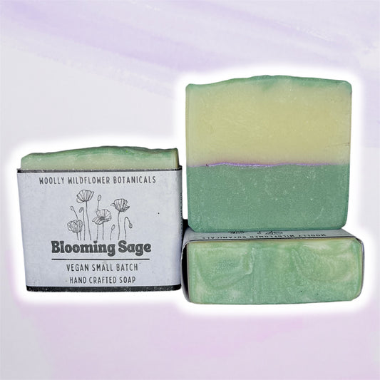 BLOOMING SAGE cocoa + shea soap