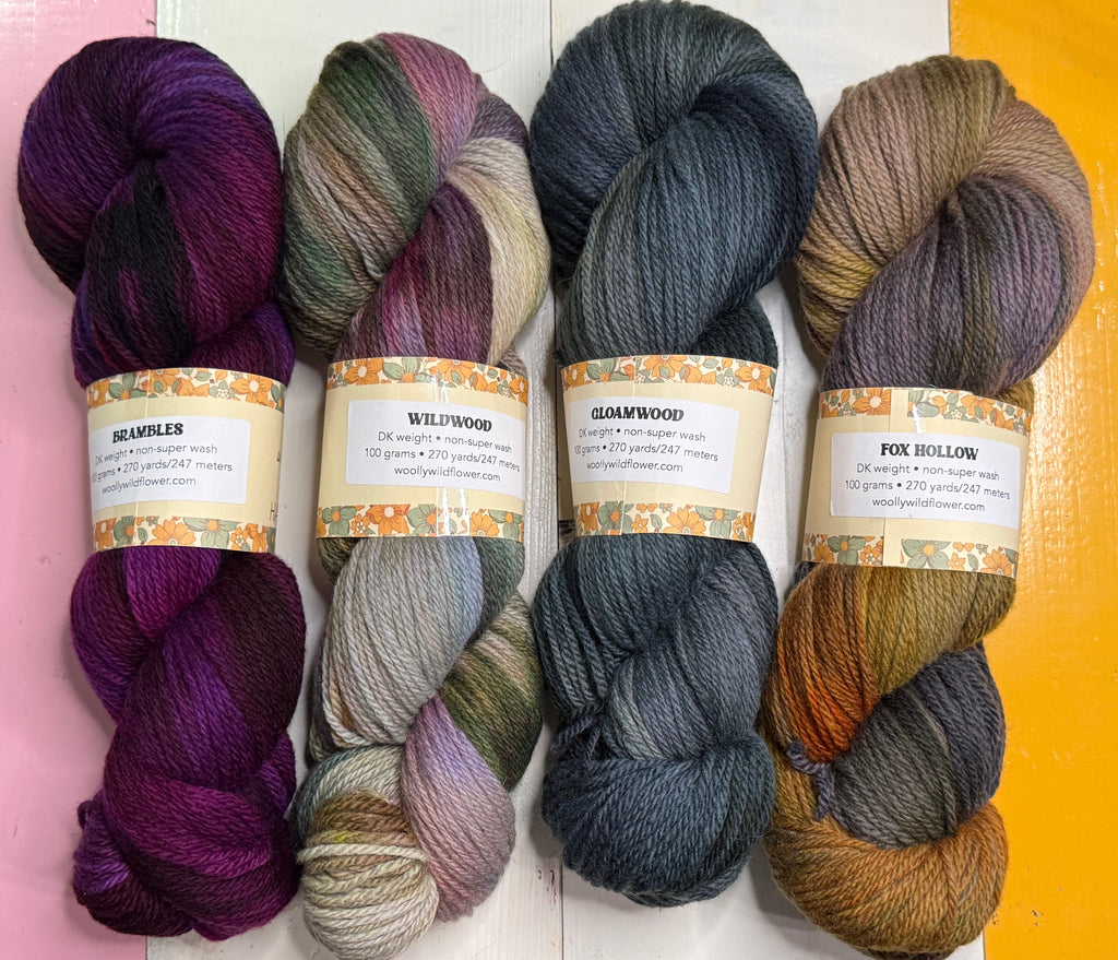 BRAMBLES corriedale DK yarn