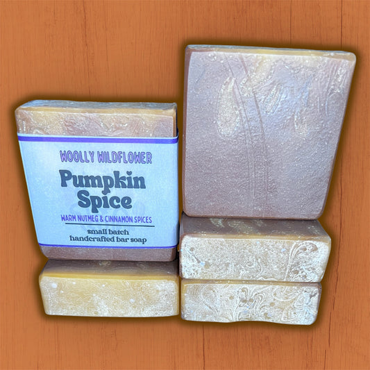 PUMPKIN SPICE hemp + shea soap