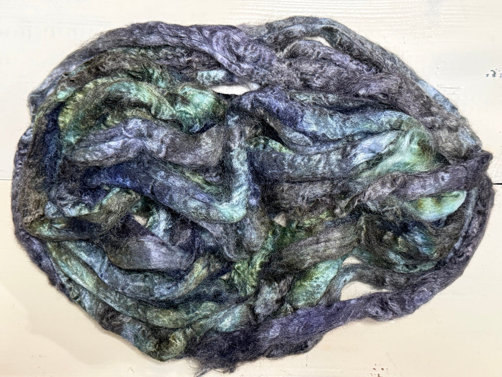 INTO THE DEEP Tussah silk fiber