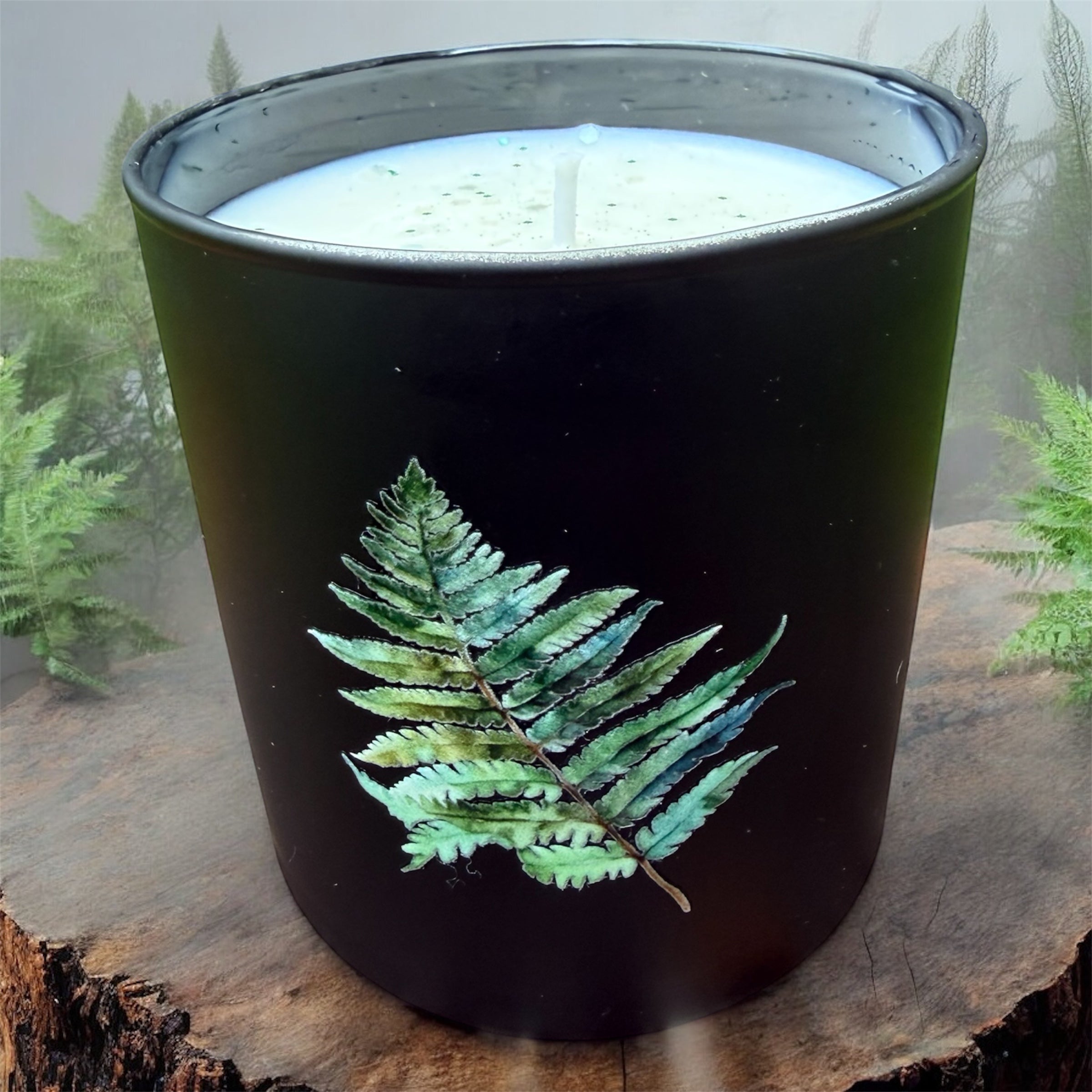 FERN + FOG soy wax candle