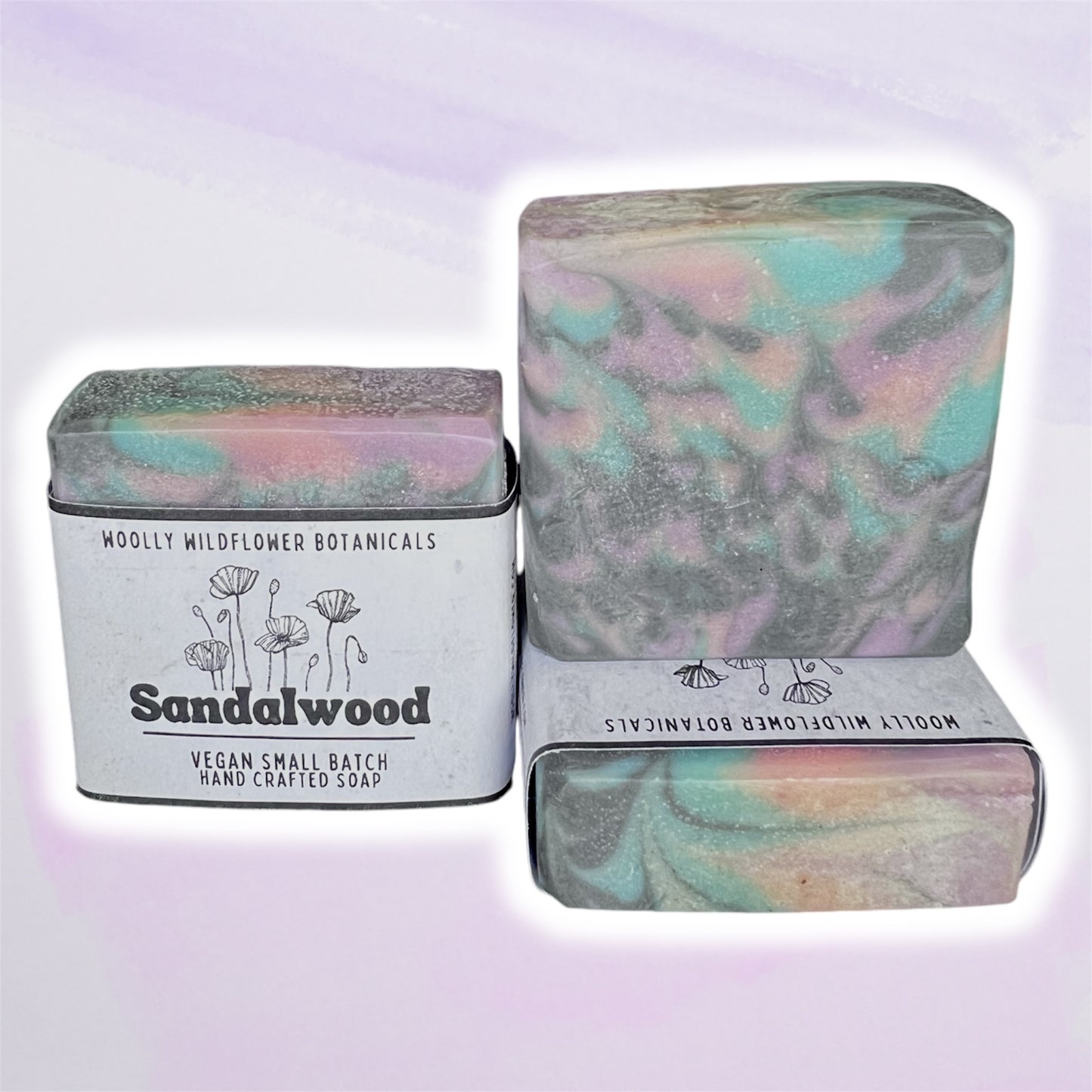 SANDALWOOD hemp + shea soap