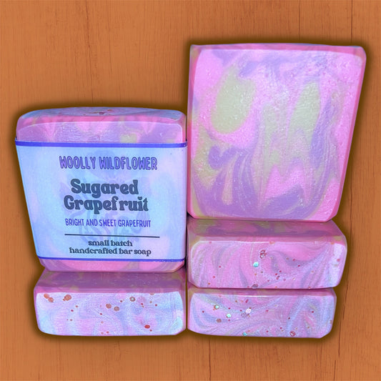 SUGARED GRAPEFRUIT hemp + shea soap