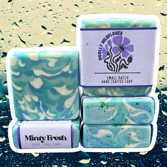 MINTY FRESH olive + shea soap