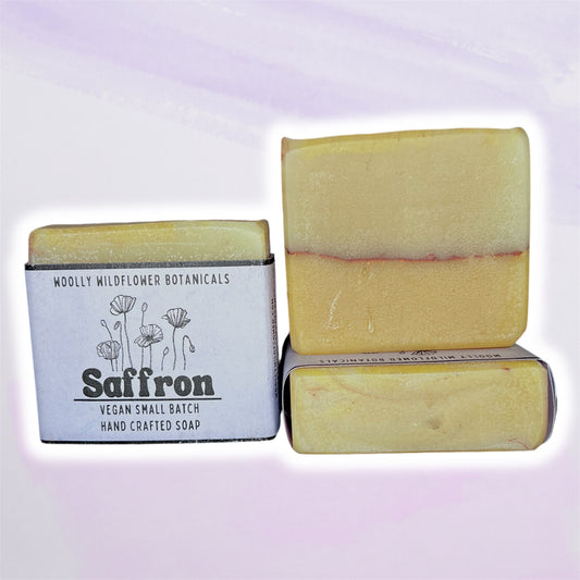 SAFFRON cocoa + shea soap