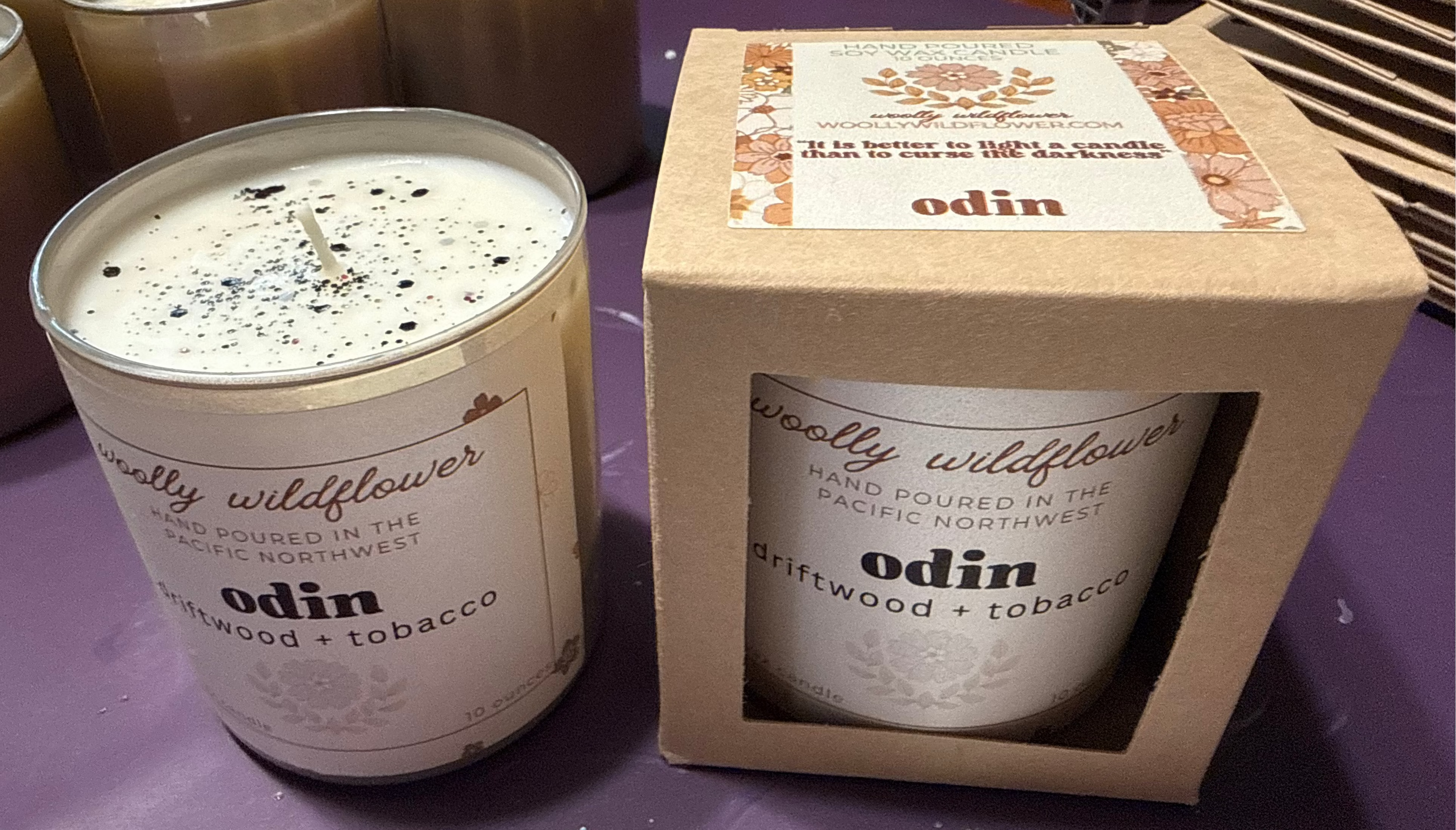 Candles: 10 ounces
