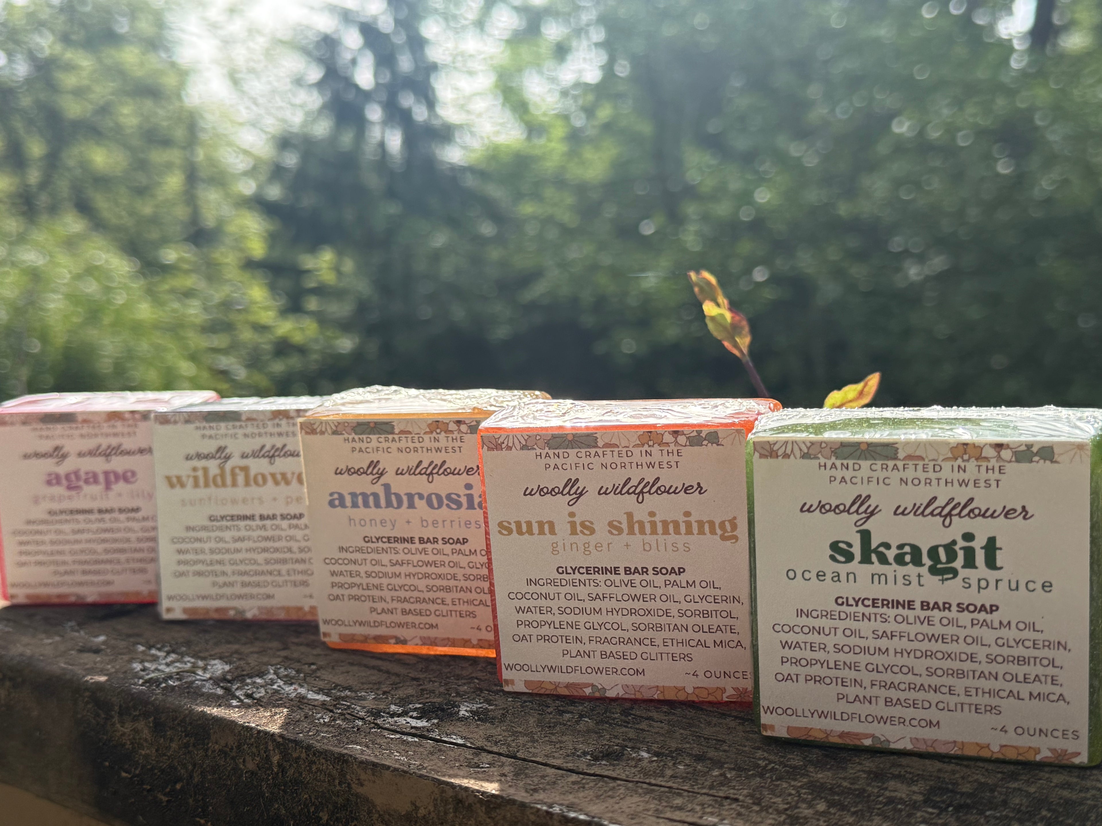 Sparkle soaps