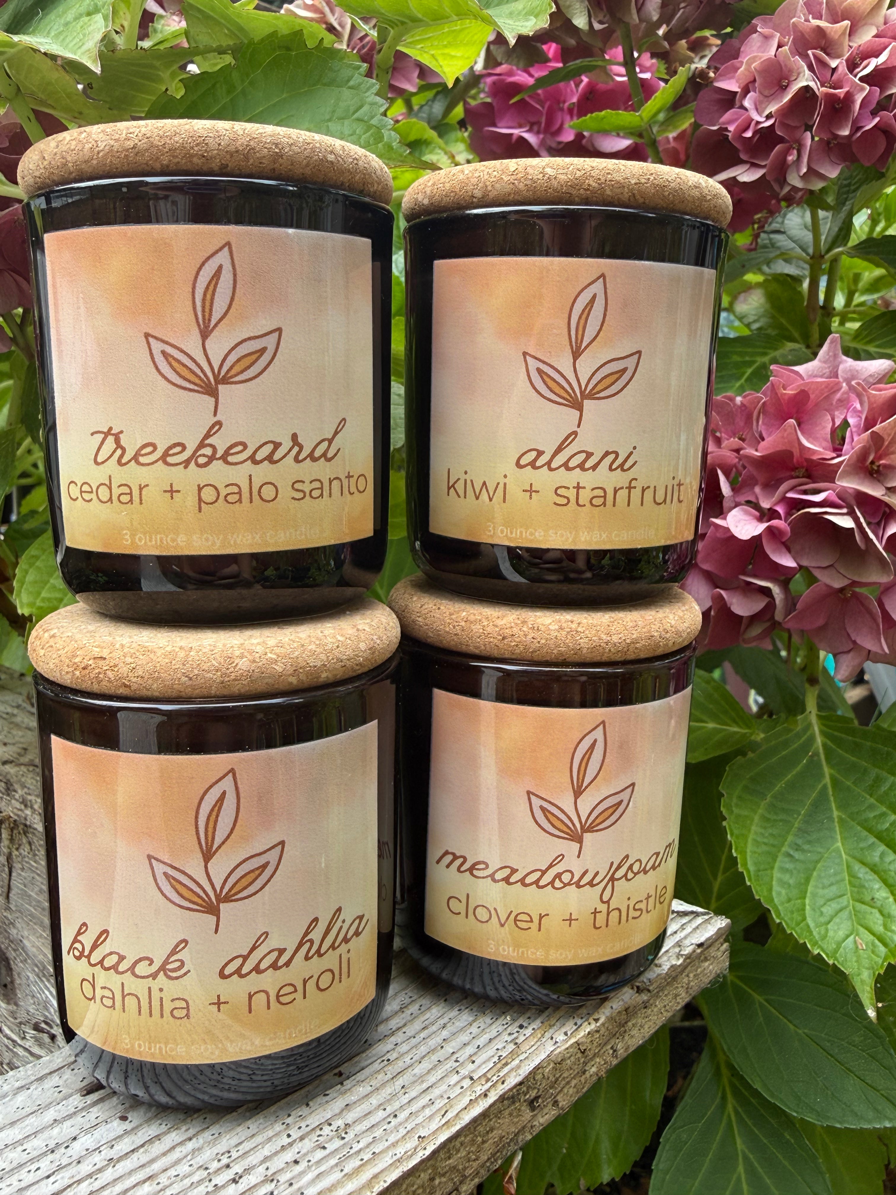 Candles: 3 ounce