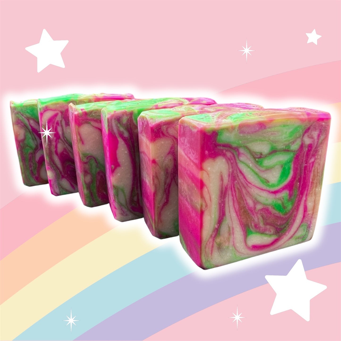 BERRY LIME CANDY vegan soap/candle