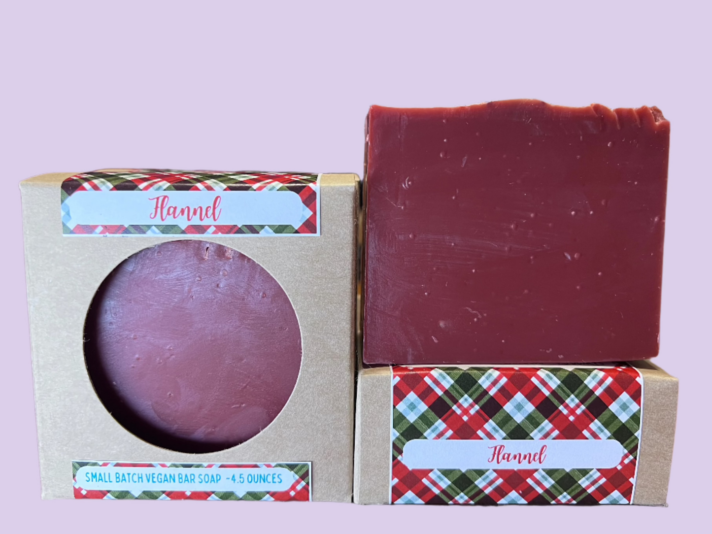 FLANNEL vegan bar soap