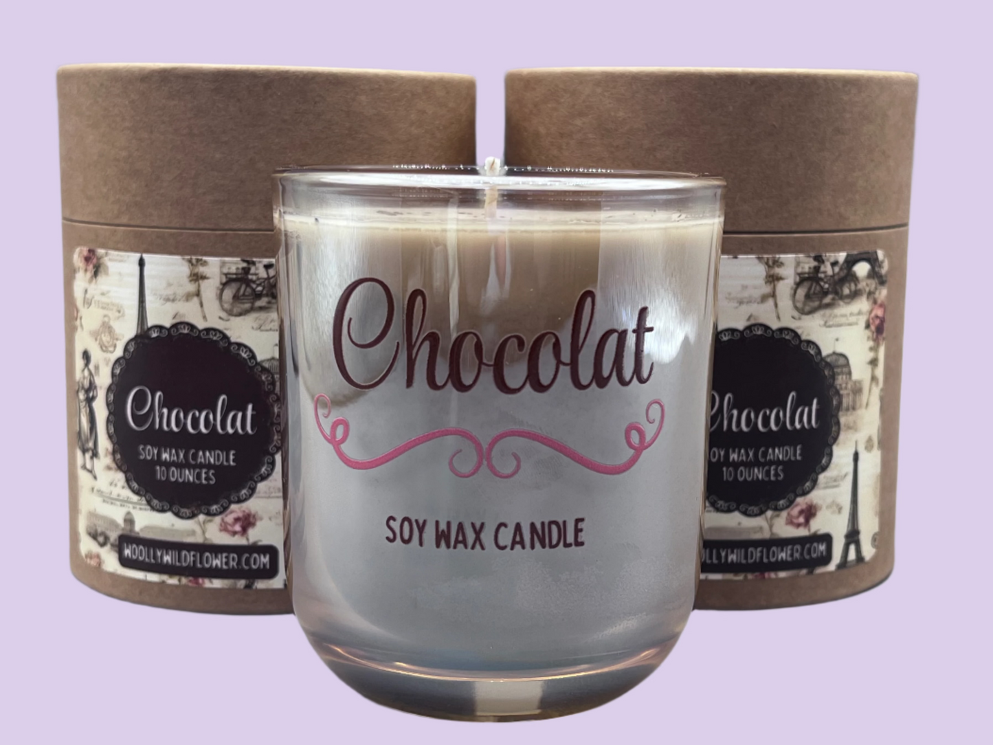 soy candles from Woolly Wildflower