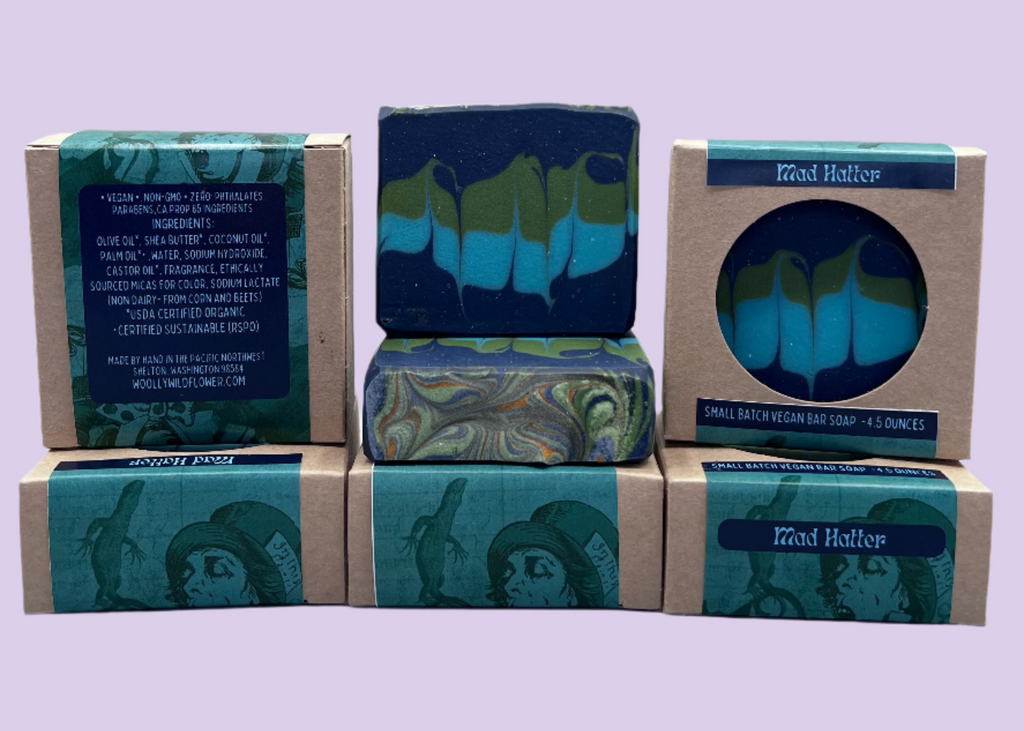 MAD HATTER vegan bar soap