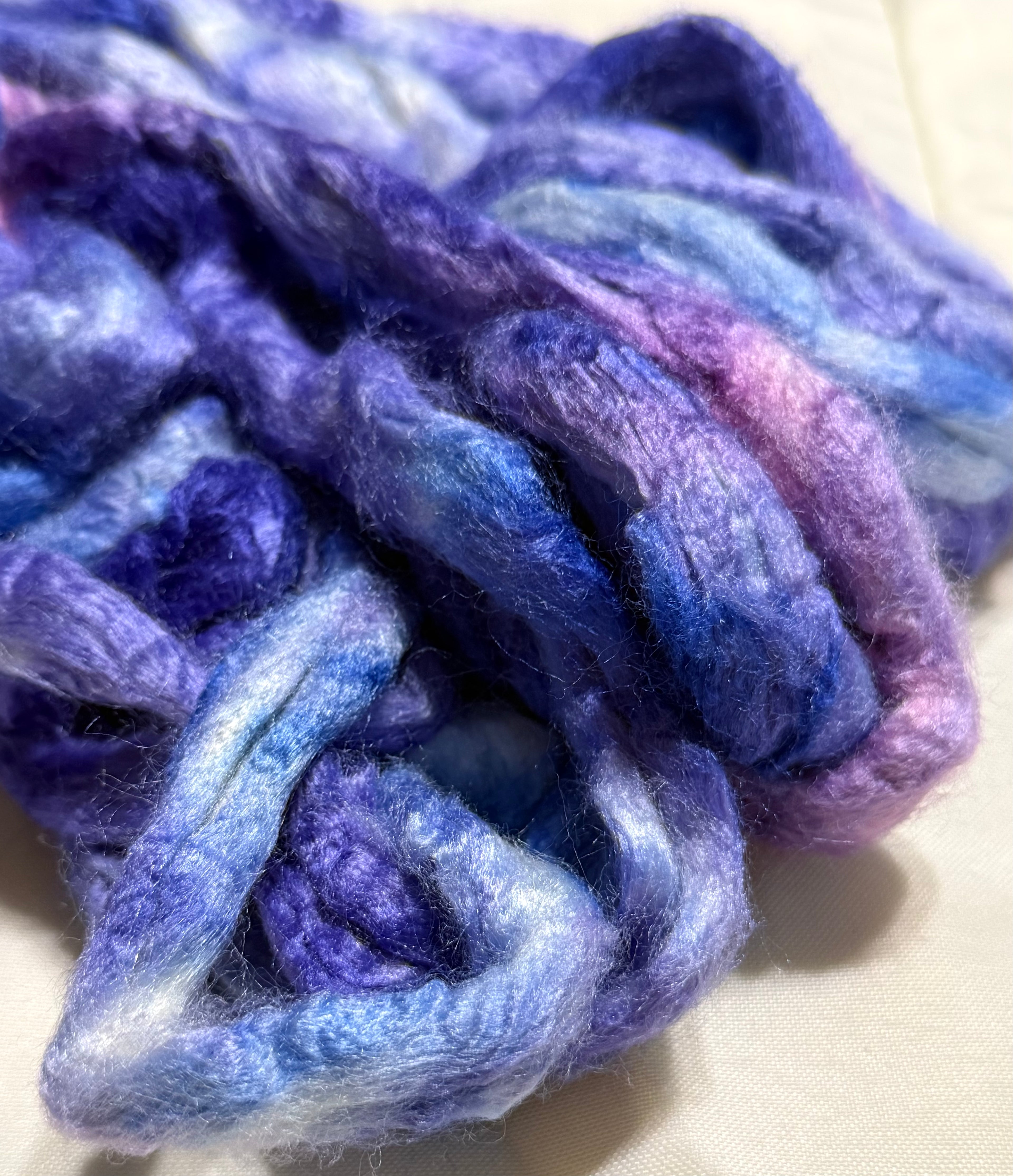 PLY CURIOUS Tussah silk fiber