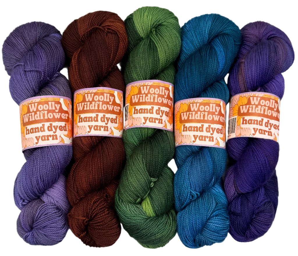 SMASHED BLACKBERRIES sw sock yarn