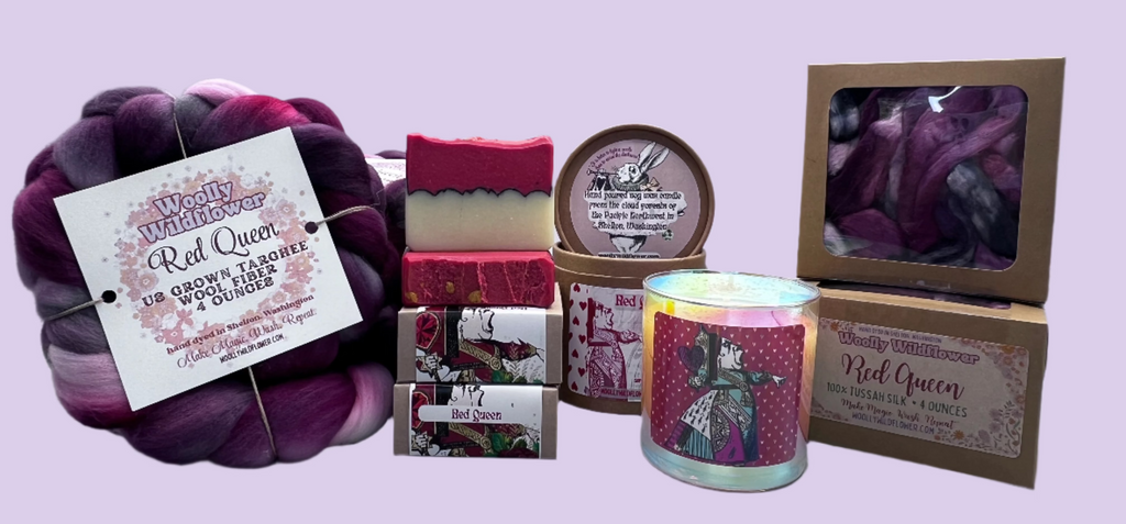 RED QUEEN vegan bar soap