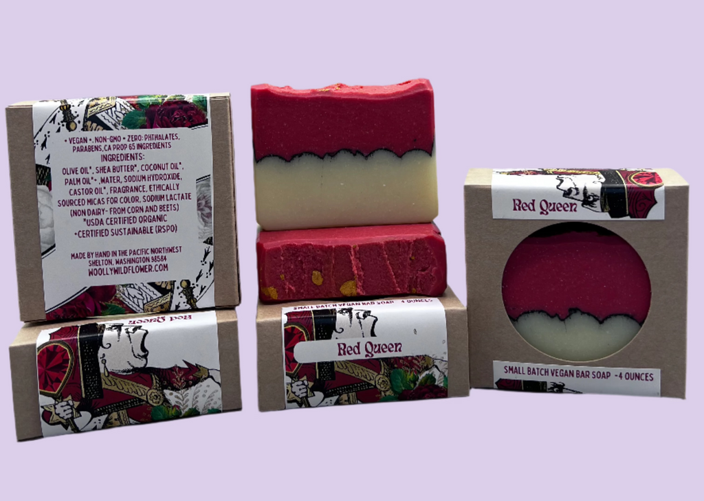 RED QUEEN vegan bar soap
